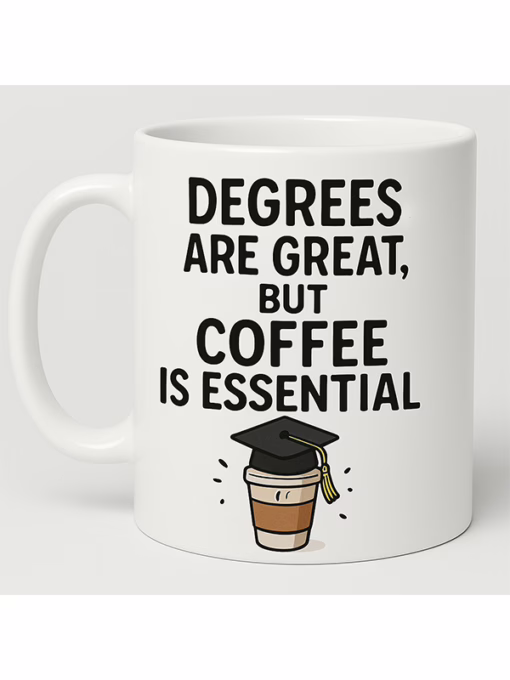Degrees Are Great But Coffee Is Essential