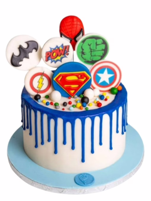 a-venger-theme-cake